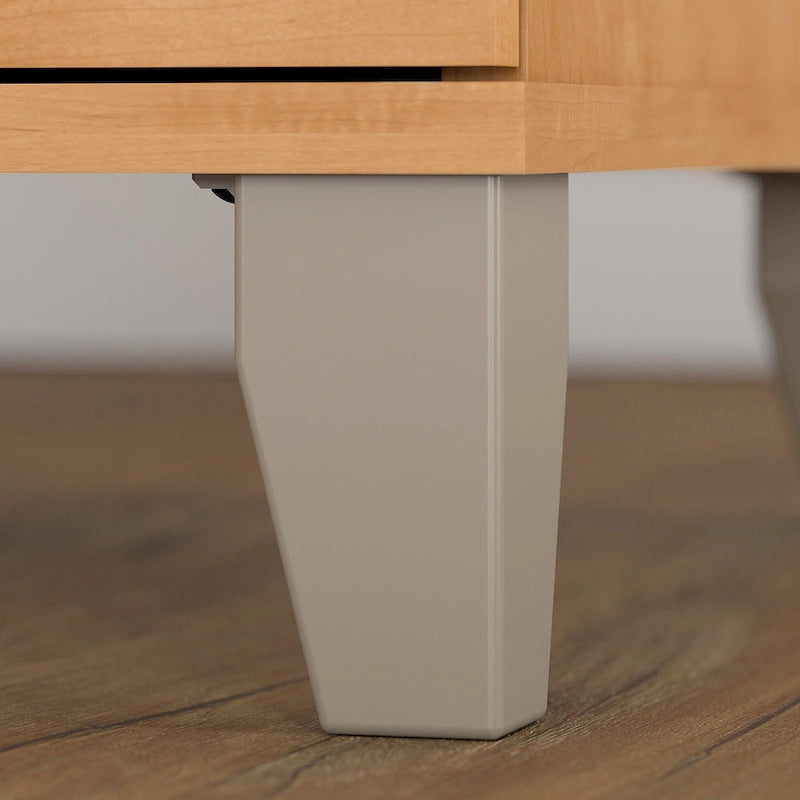 Scrivania da Ufficio Somerset 60W con Armadietto e Libreria a 5 Ripiani