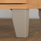 Scrivania da Ufficio Somerset 60W con Armadietto e Libreria a 5 Ripiani