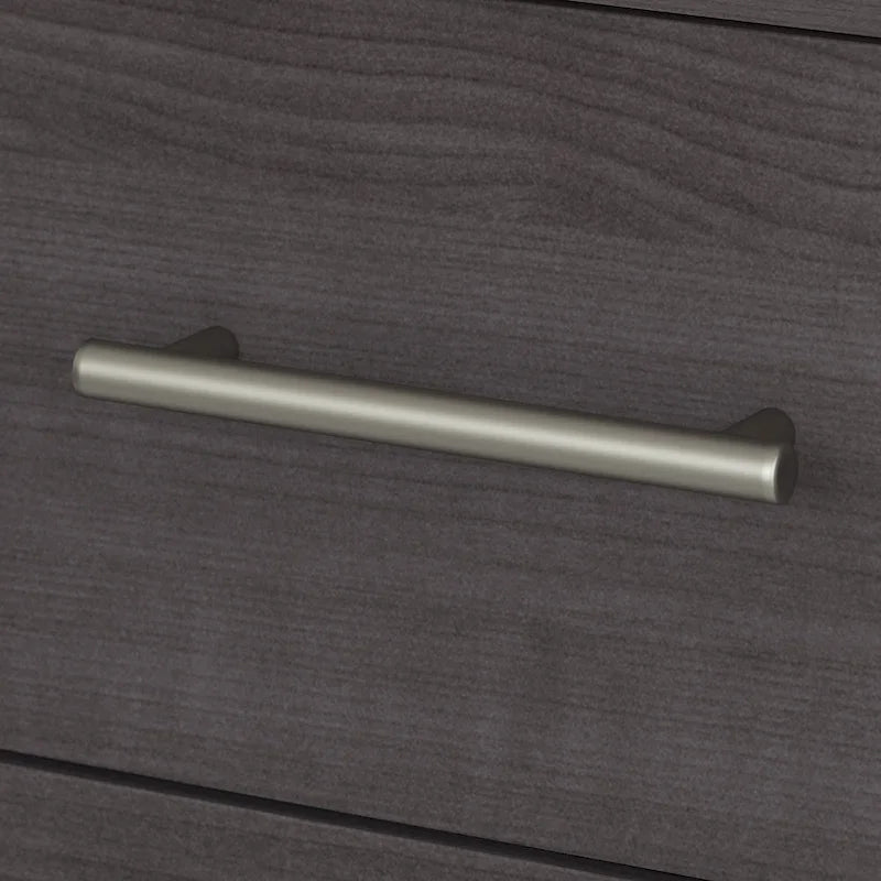 Scrivania da Ufficio Somerset 60W con Armadietto e Libreria a 5 Ripiani