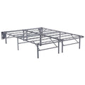 Better than a Boxspring Gray Queen Riser