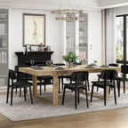 Tavolo da conferenza con base in legno per ufficio 220L x 120P cm