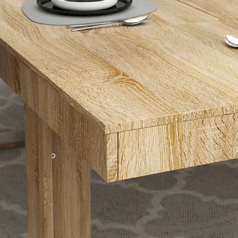 Tavolo da conferenza con base in legno per ufficio 220L x 120P cm
