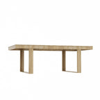 Tavolo da conferenza con base in legno per ufficio 220L x 120P cm