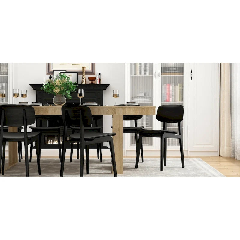 Tavolo da conferenza con base in legno per ufficio 220L x 120P cm