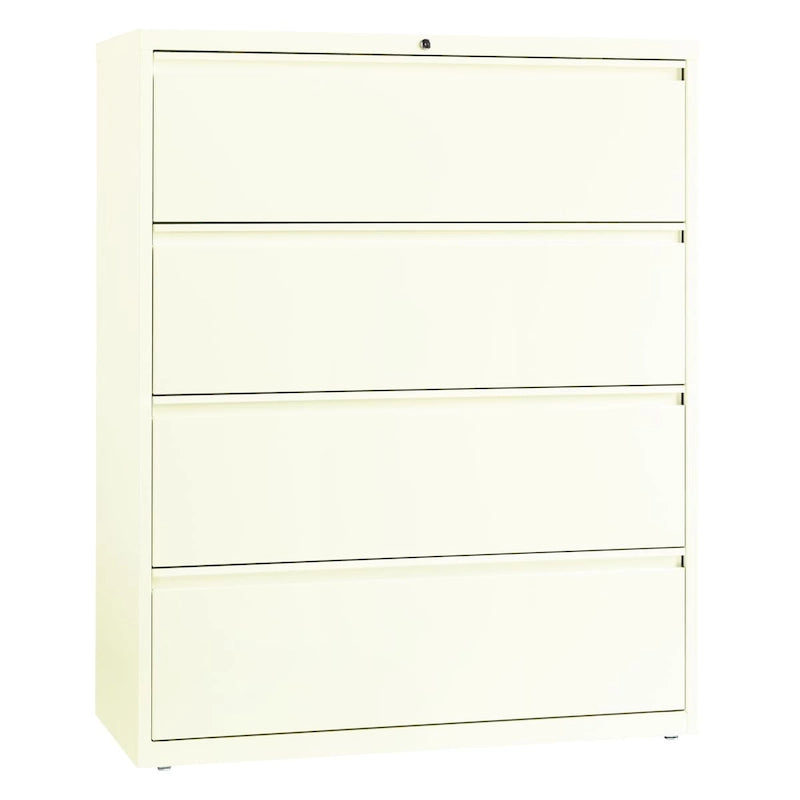 Light Gray 4-Drawer Lateral File Cabinet - 42W