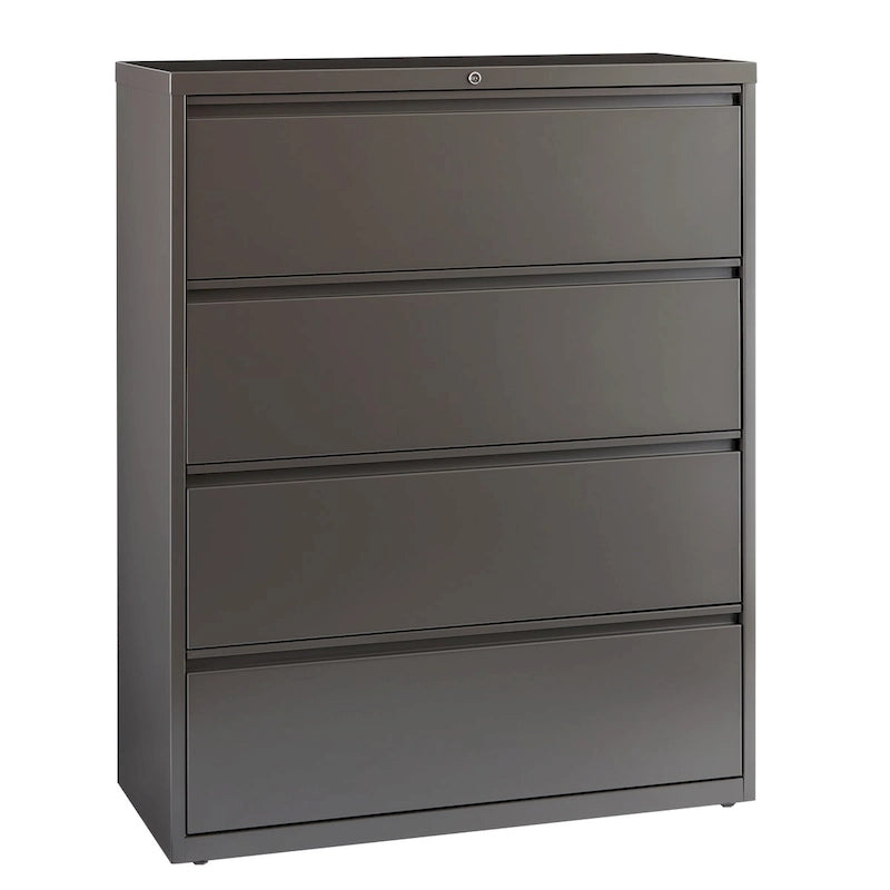 Light Gray 4-Drawer Lateral File Cabinet - 42W