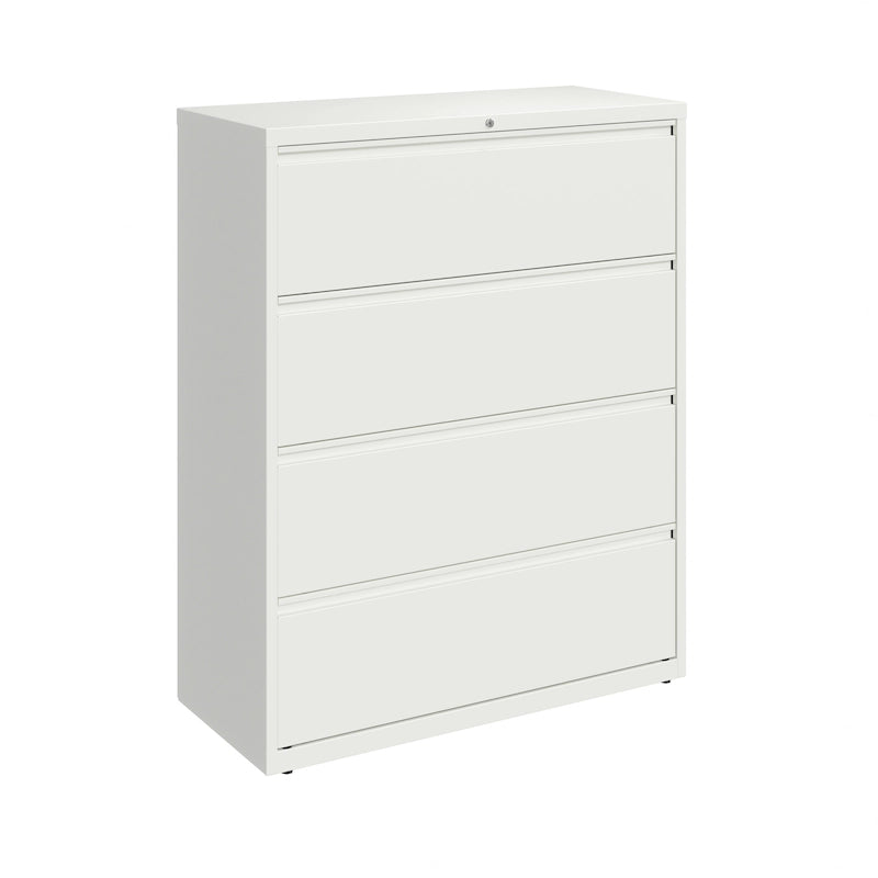 Light Gray 4-Drawer Lateral File Cabinet - 42W
