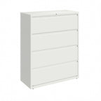Light Gray 4-Drawer Lateral File Cabinet - 42W