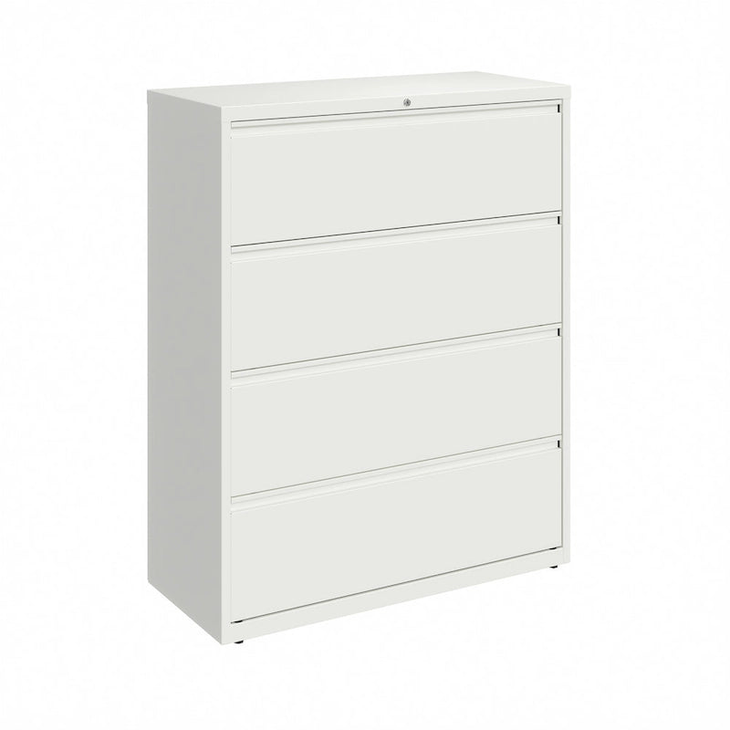 Light Gray 4-Drawer Lateral File Cabinet - 42W