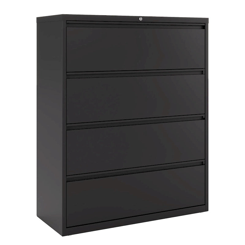 Light Gray 4-Drawer Lateral File Cabinet - 42W