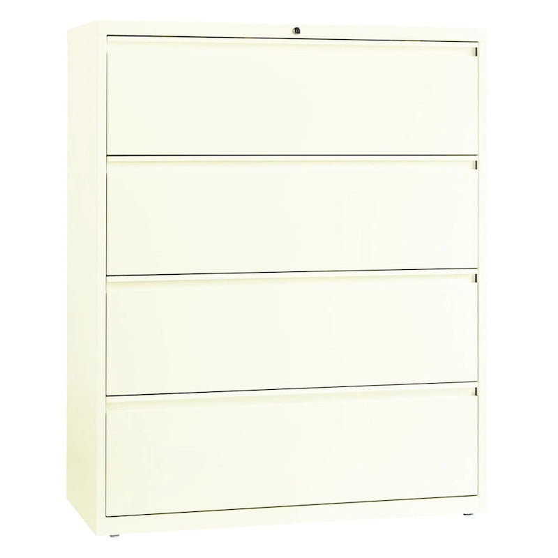 Light Gray 4-Drawer Lateral File Cabinet - 42W