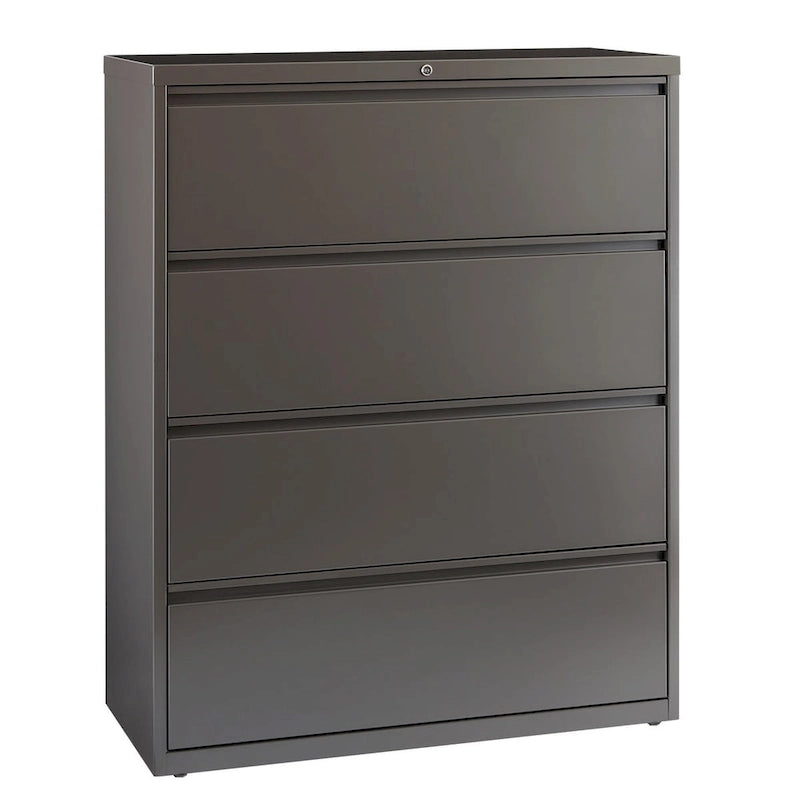 Light Gray 4-Drawer Lateral File Cabinet - 42W