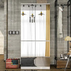 Combo Wardrobe Storage Cabinets Mirror Hanging Rod Bedroom ARMOIRES