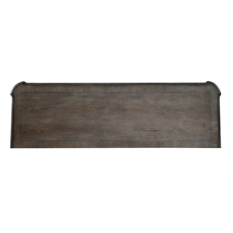 Credenza Magnolia Manor anticata bianca con finitura weathered bark