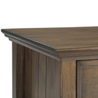 WYNDENHALL Normandy SOLID WOOD 24 inch Wide Bedside Nightstand Table