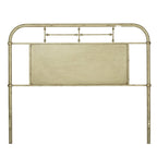 Vintage Series Metal Distressed King Headboard