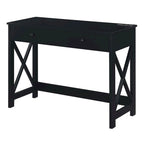 Convenience Concepts Oxford 1 Drawer 42 Desk with Charging Station