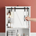 Pellebant Over-the-Toilet Storage Cabinet Space Saver Bathroom - 66.54 H x 27.17 W x 9.06 D