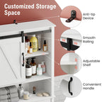 Pellebant Over-the-Toilet Storage Cabinet Space Saver Bathroom - 66.54 H x 27.17 W x 9.06 D