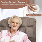 Power Lift Recliner Chair for Elderly, Heavy Duty & Safety Motion Reclining Mechanism-Fabric Sofa Living Room Chair