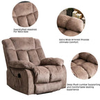 Power Lift Recliner Chair for Elderly, Heavy Duty & Safety Motion Reclining Mechanism-Fabric Sofa Living Room Chair