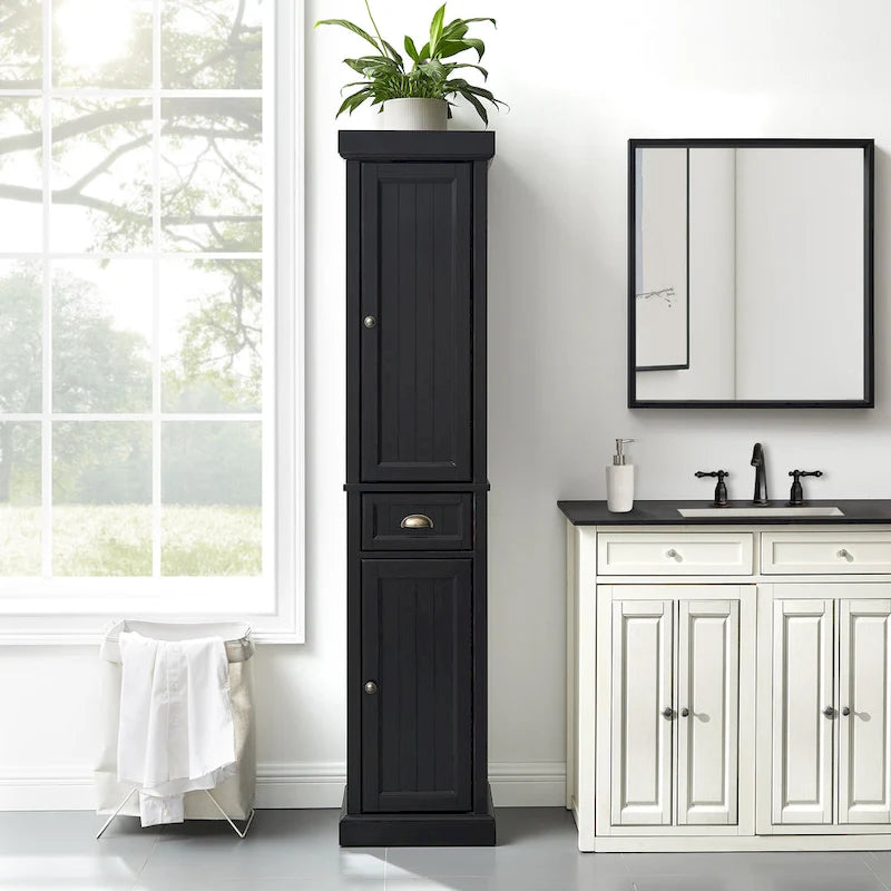 Crosley Seaside Tall Linen Cabinet