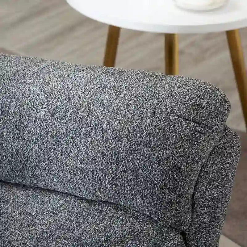 Fabric Overstuffed Swivel Rocker Manual Recliner Chair