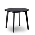 Baxton Studio Montreal Mid-century Solid Wood Dining Table