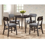 Baxton Studio Montreal Mid-century Solid Wood Dining Table