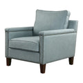 Uttermost Charlotta Dark Walnut Accent Chair