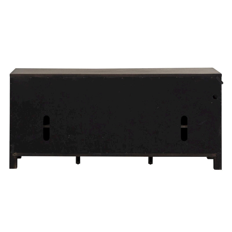 Mobile TV da 66 pollici Modern Farmhouse Dusty Charcoal con finitura anticata