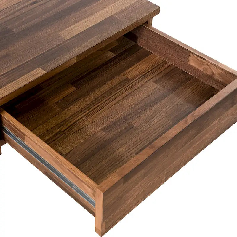 Vae Industrial Black 59-inch Metal Computer Desk with USB by Furniture of America