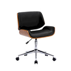 Carson Carrington Herning Faux Leather Mid-Century Office Chair