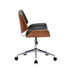 Carson Carrington Herning Faux Leather Mid-Century Office Chair