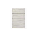 Jamestown Antique White Wood Side Table