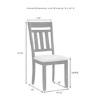 Crosley Hayden 9 Piece Dining Set