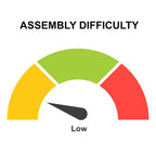 26 inch Accent Round Cocktail Table, Tub Like Iron Base, Brown, Gray, Washed White