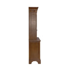 Treasures Rustic Oak Buffet and Hutch