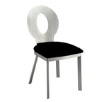 Zaia Contemporary Silver Steel 5-Piece Round Dining Set by Furniture of America