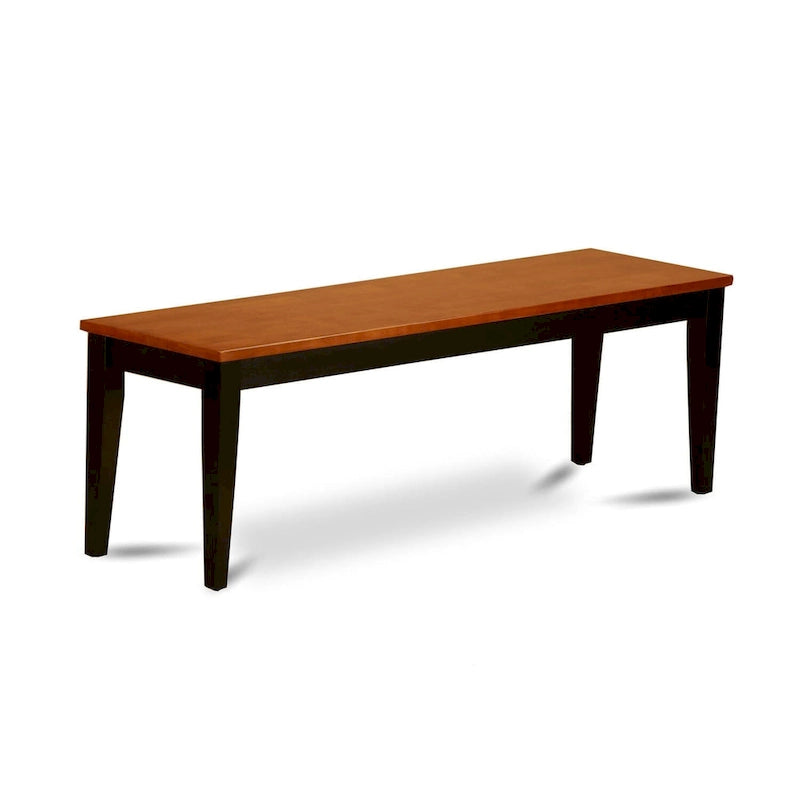Panca da Pranzo Nicoli di East West Furniture con Seduta in Legno, 54x15x17 Pollici, (Opzioni di Finitura)