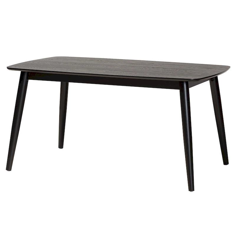 Tavolo da pranzo Flora in legno rifinito di metà secolo (Mid-Century Modern)