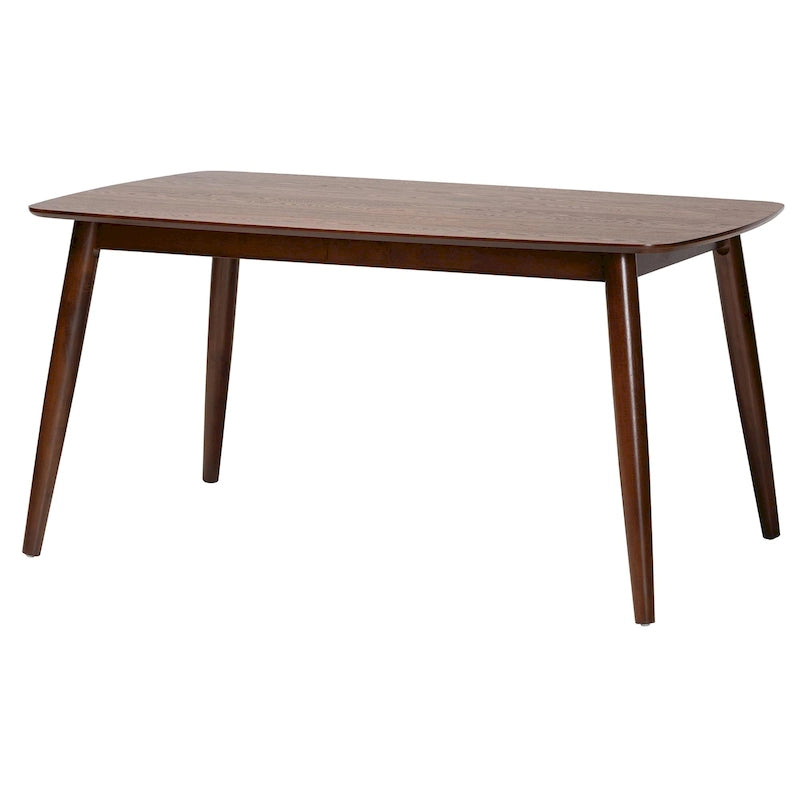 Tavolo da pranzo Flora in legno rifinito di metà secolo (Mid-Century Modern)