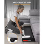 2.25 HP Folding Treadmill, Electric Treadmill for Home Office, Space Saving Treadmill, No Assembly Needed Portable Treadmill for Office Home Exercise