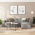 Contemporary Modular Sectional Sofa Armless Middle Chair - 36.75D x 28.25W x 28H