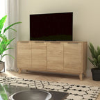 60 Buffet Cabinet with 4 Soft Close Doors and Adjustable Shelves - 15.75D x 59.25W x 29.75H