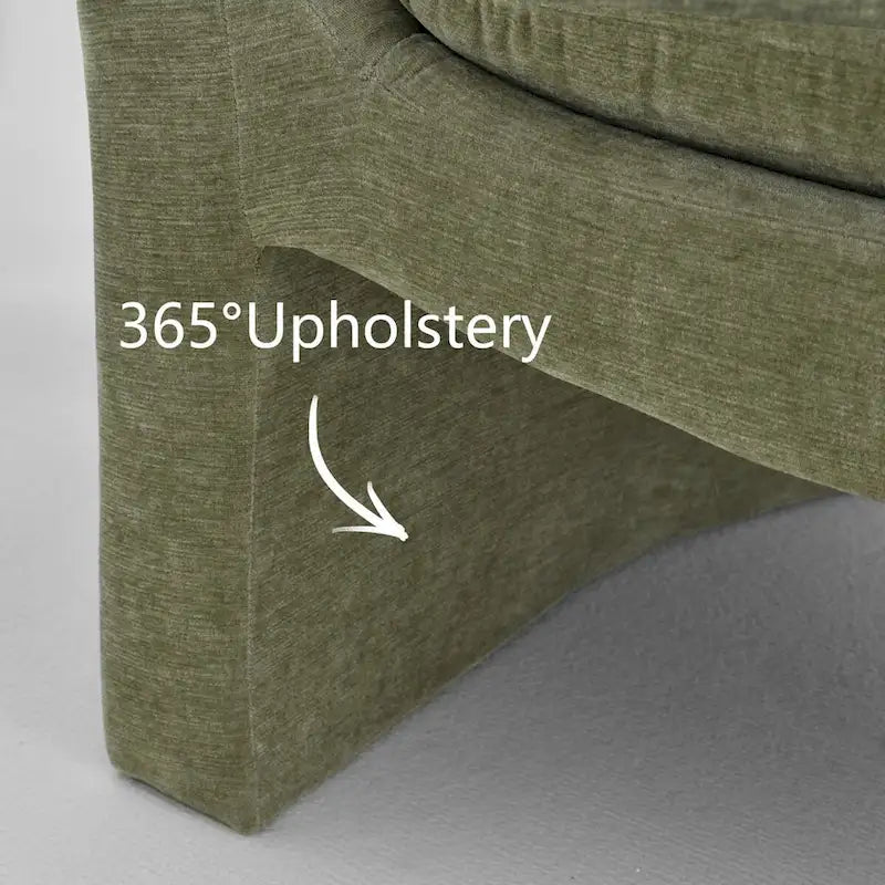 Upholstered Barrel Chair