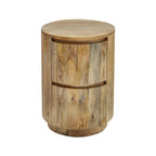 Carolina Living Kingston 2-Drawer 18 Round Nightstand