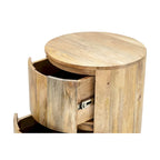 Carolina Living Kingston 2-Drawer 18 Round Nightstand
