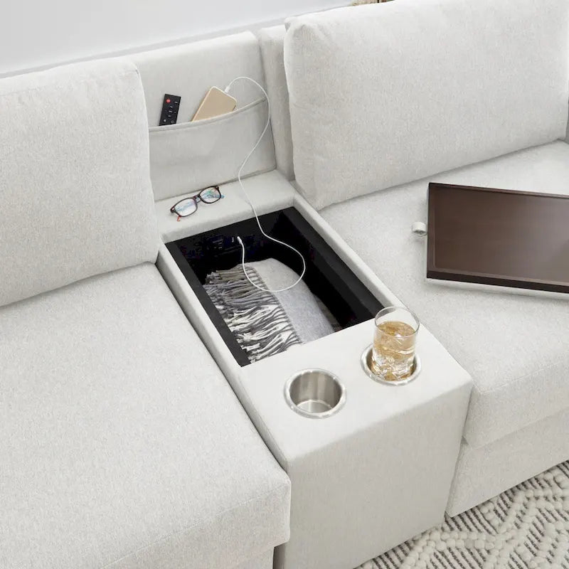 Flex Storage Smart Hub per Flex Sectional - 15 x 30 x 37