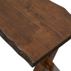 Set da pranzo Simple Living Mandeville 4 pezzi in legno massello con panca